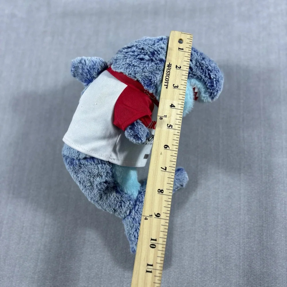 Plushology Plush Toy‎ Unisex 10in Blue Brad Keselowski NASCAR RFK Racing Shark
